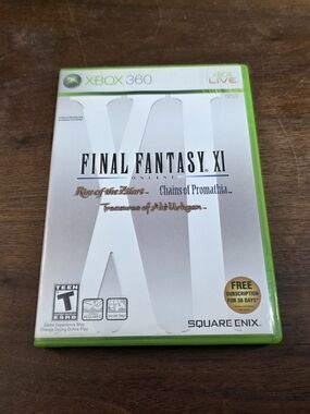 Xbox 360 Final Fantasy Xi 11 online Game